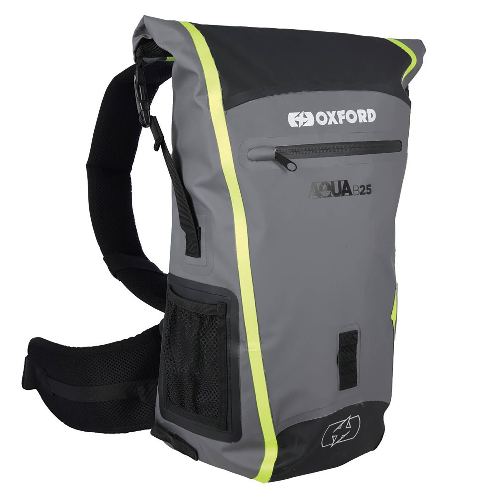 New OXFORD Aqua B25 Backpack Fluo / Grey / Black #OXOL466