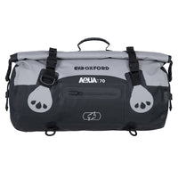 New OXFORD Roll Bag Aqua T70 - Black / Grey #OXOL483