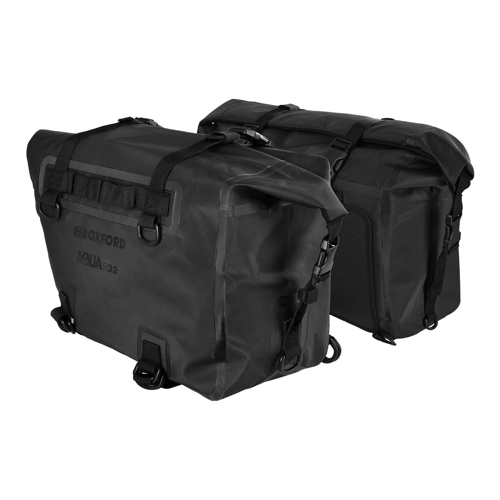 New OXFORD Panniers Aqua P32 - Black #OXOL755