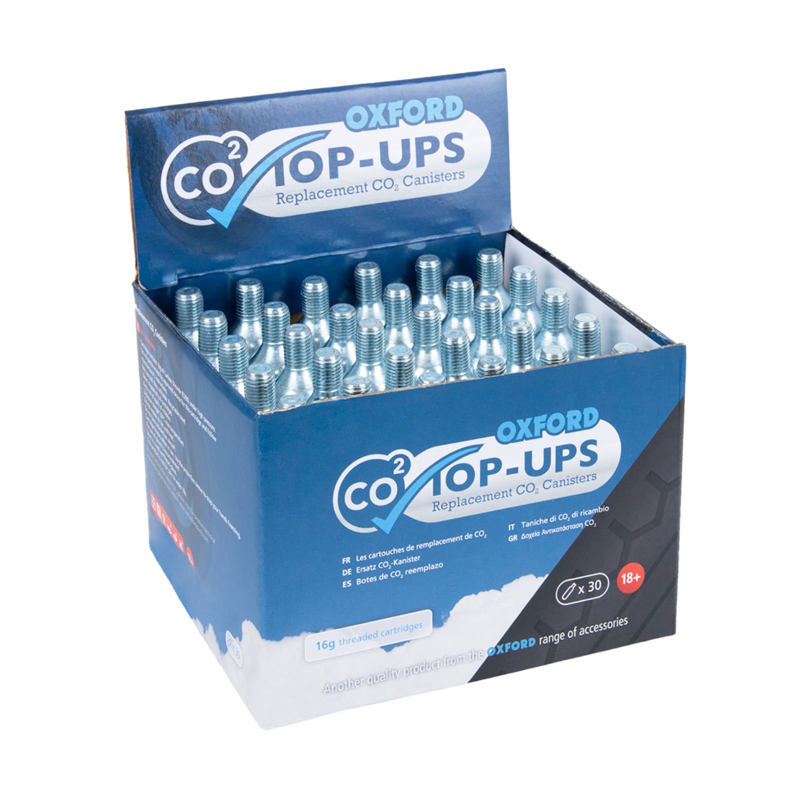 New OXFORD Co2 Top-Ups (30 Pack) #OXOX162