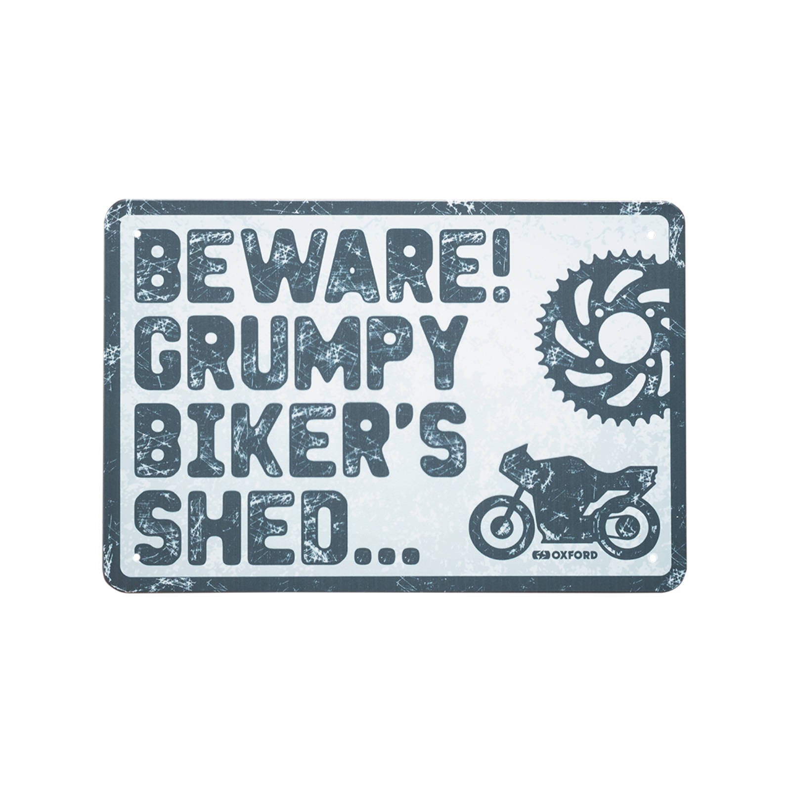 New OXFORD Garage Metal Sign: Beware #OXOX384 | Australian Moto Spares