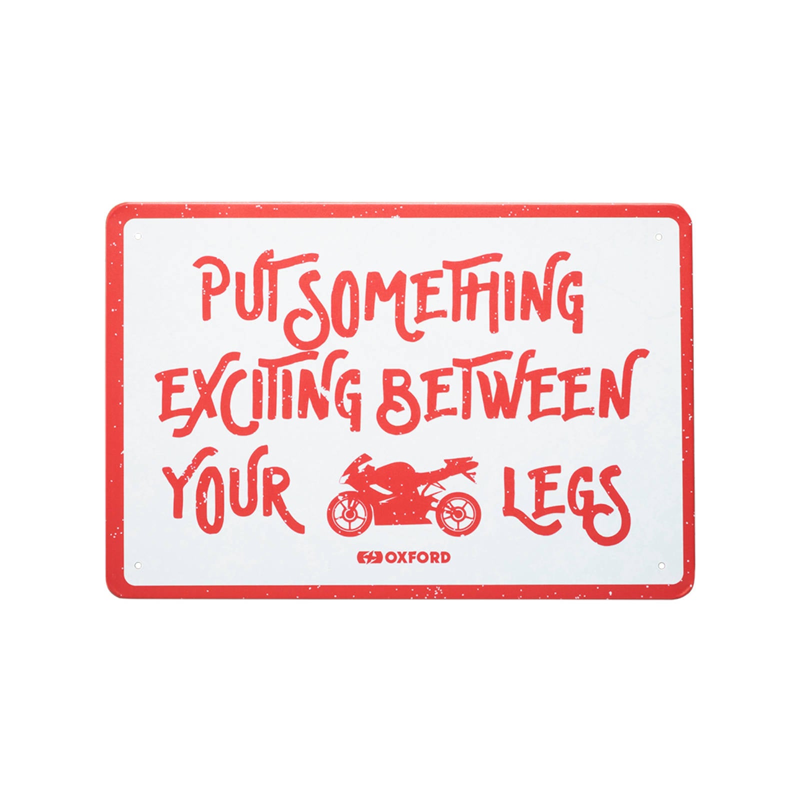 New OXFORD Garage Metal Sign: Exciting #OXOX389 | Australian Moto Spares
