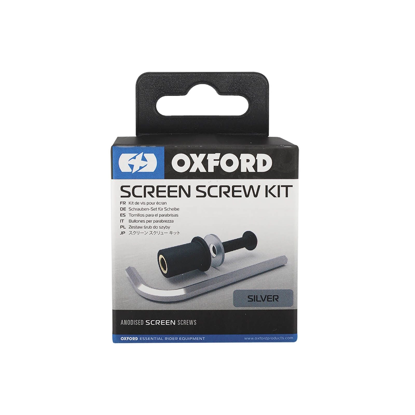 New OXFORD Screen Screws - Silver #OXOX563