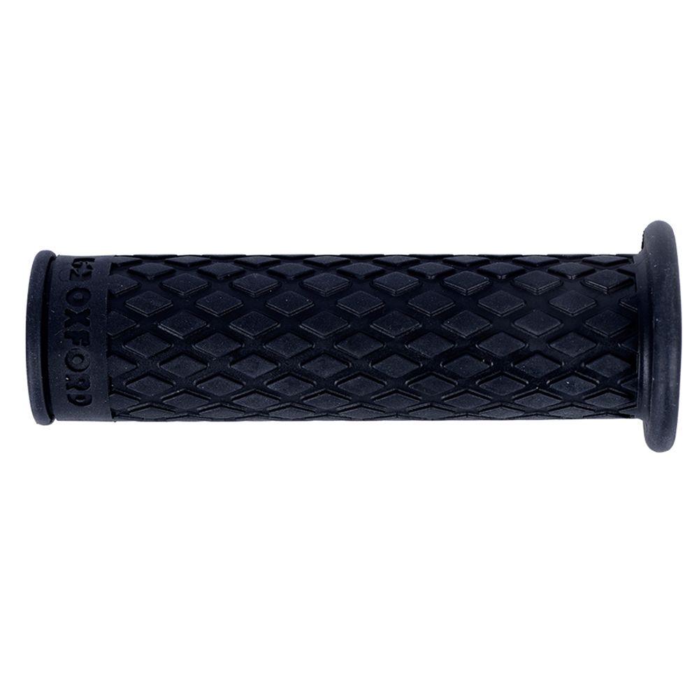 New OXFORD Retro Hand Grips - Black (For 22mm Bars) #OXOX620