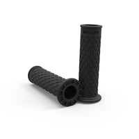 New OXFORD Retro Hand Grips - Black (For 22mm Bars) #OXOX620