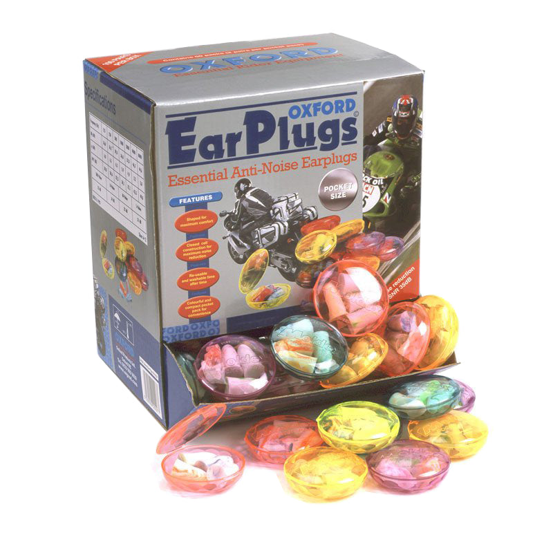 New OXFORD Ear Plugs (Box Of 100 Packs) (2 Pairs Each Pack) #OXOX628