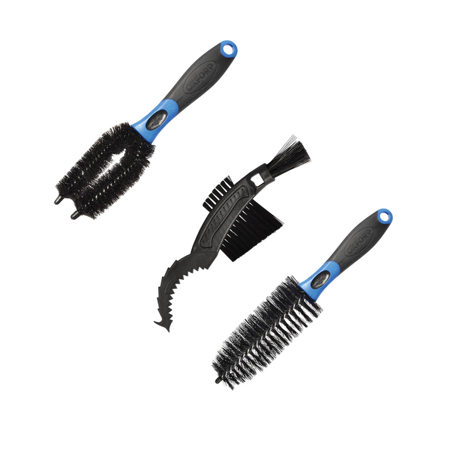 New OXFORD Triple Cleaning Brush Set #OXOX738 | Australian Moto Spares