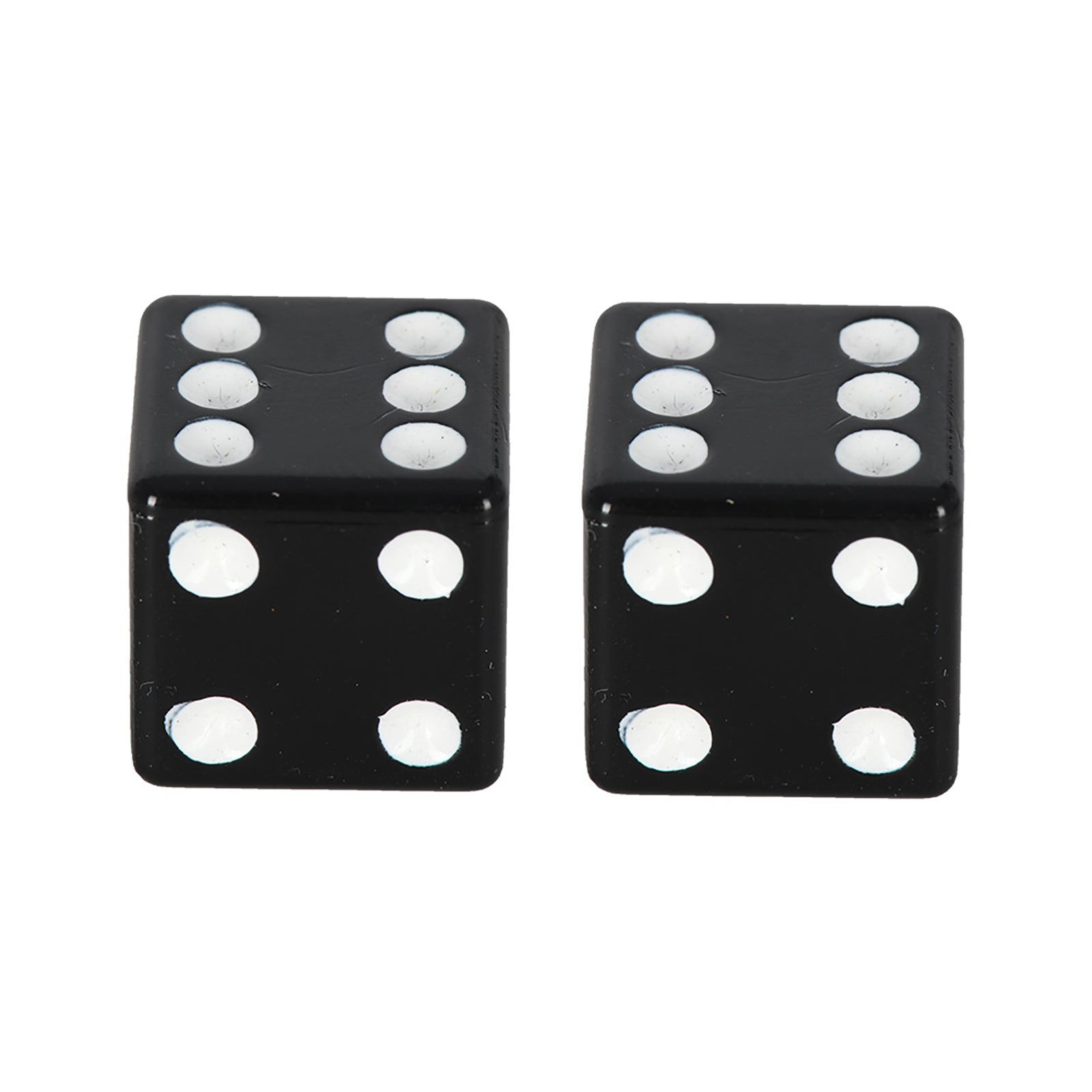 New OXFORD Lucky Dice Valve Caps - Black #OXOX760