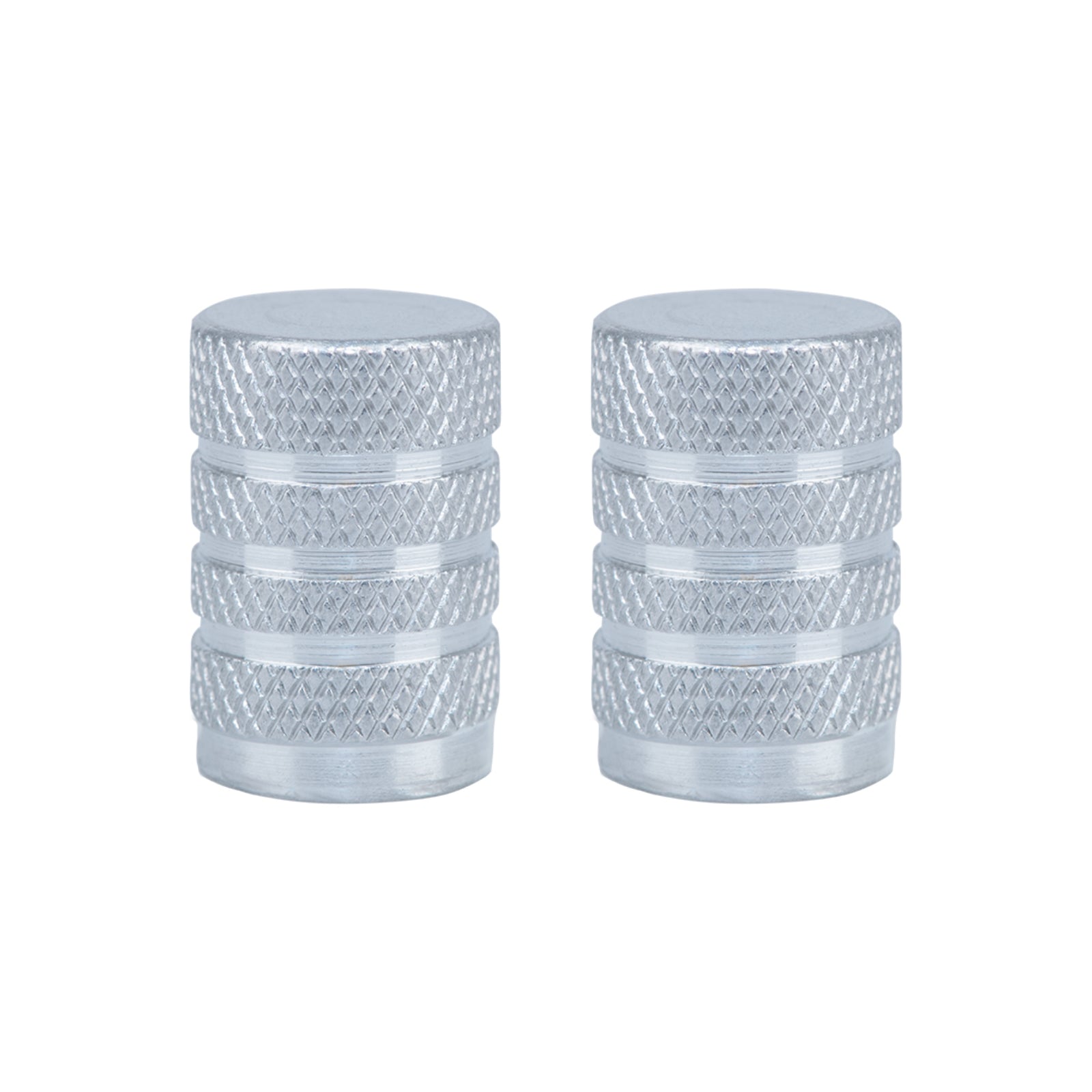 New OXFORD Gripper Valve Caps - Silver #OXOX761 | Australian Moto Spares