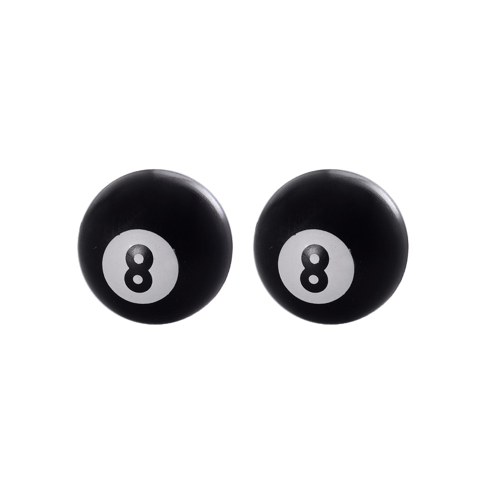 New OXFORD 8 Ball Valve Caps - Black #OXOX767