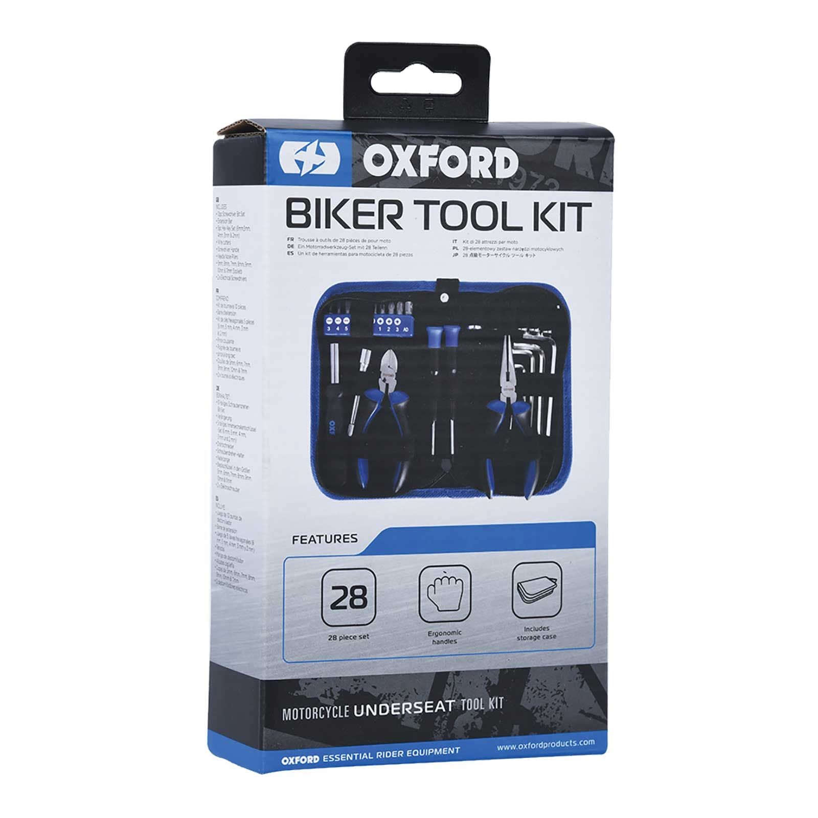 New OXFORD Biker Underseat Tool Kit #OXOX771