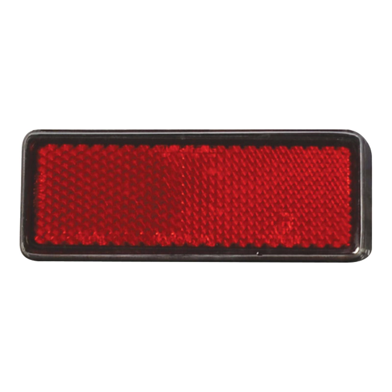 New OXFORD Reflectors Red Rectangular - Pair (Was Oxox110) #OXOX804