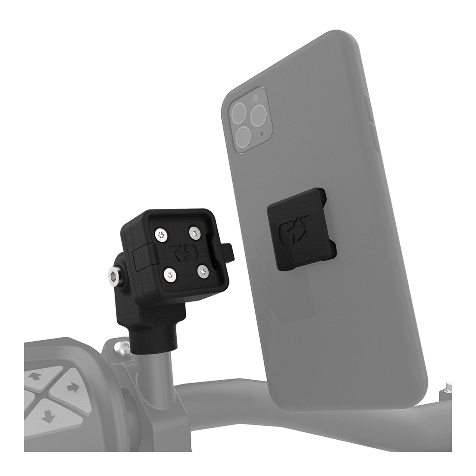 New OXFORD Cliqr Mirror Replacement Mount #OXOX863 | Australian Moto Spares