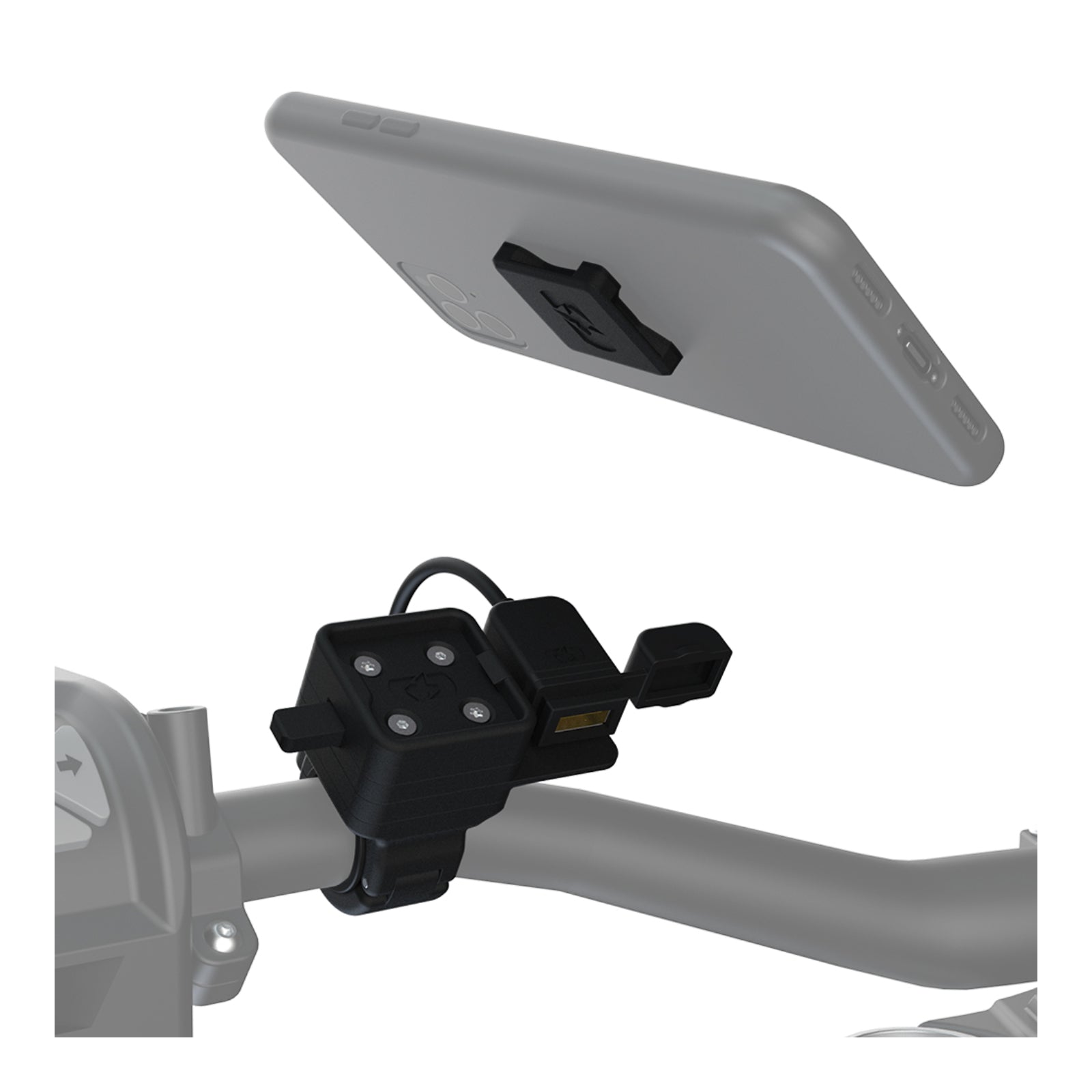 New OXFORD Cliqr Usb Handlebar Mount #OXOX866