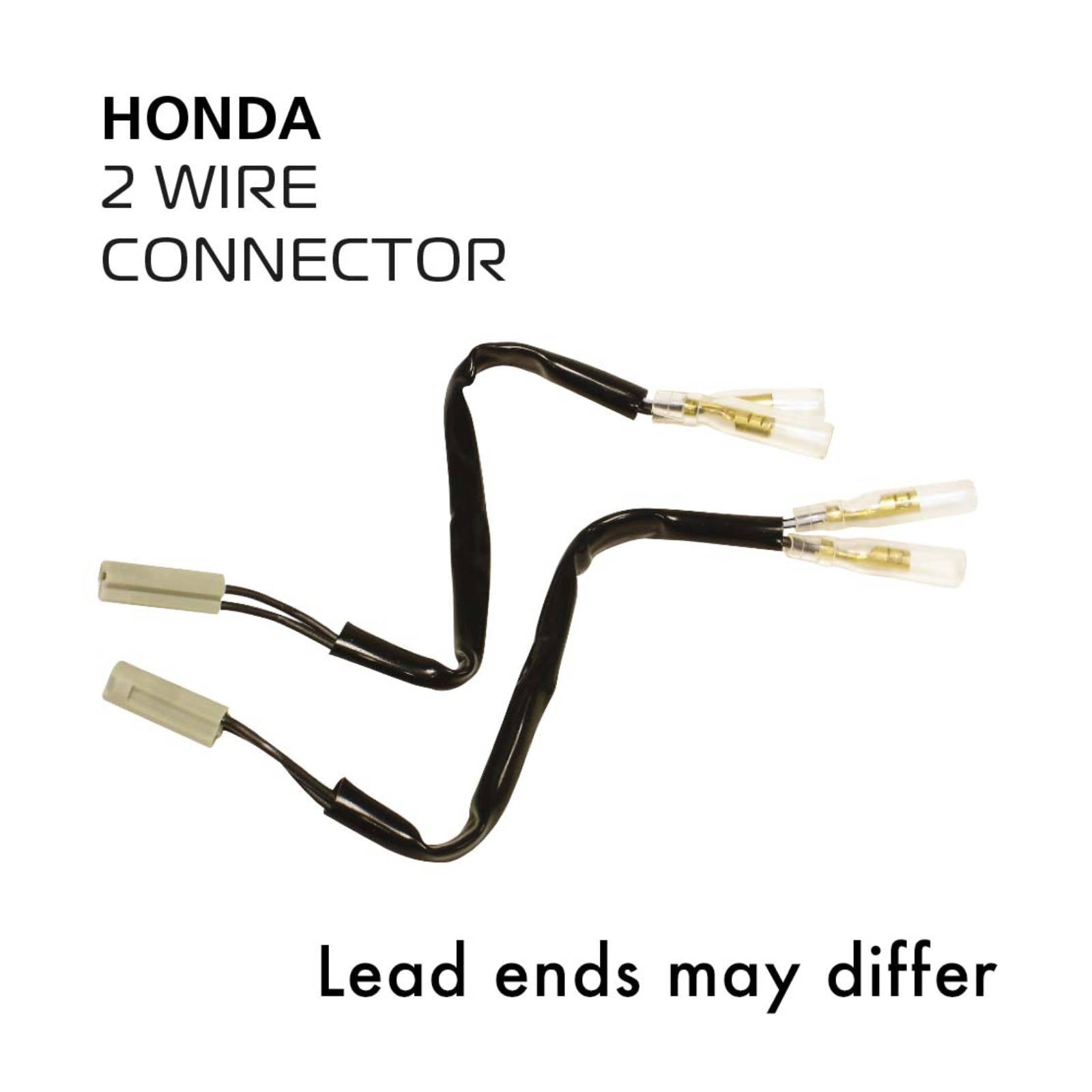 New OXFORD Indicator Leads For Honda 2 Wire Connector #OXOX892