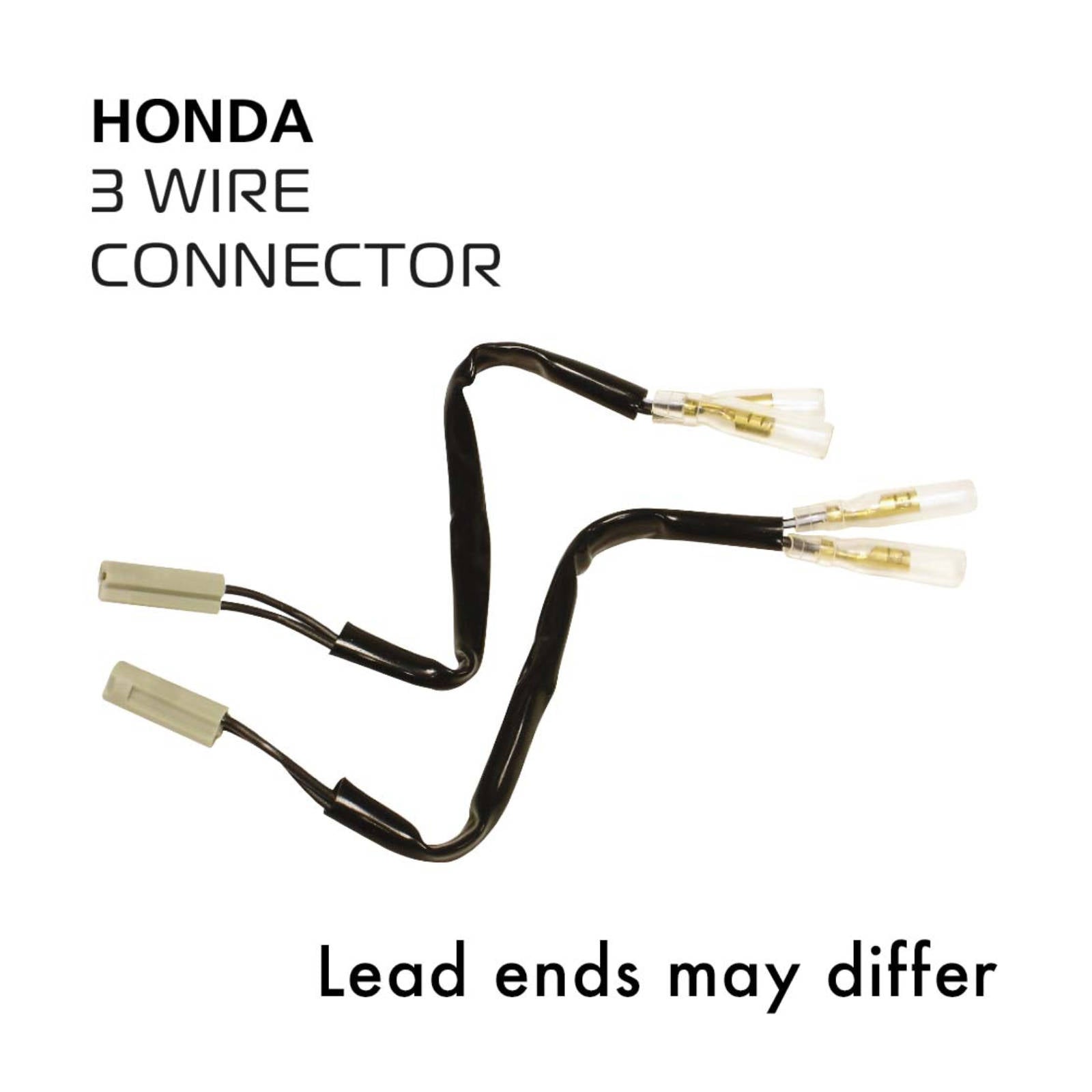 New OXFORD Indicator Leads For Honda 3 Wire Connector #OXOX893