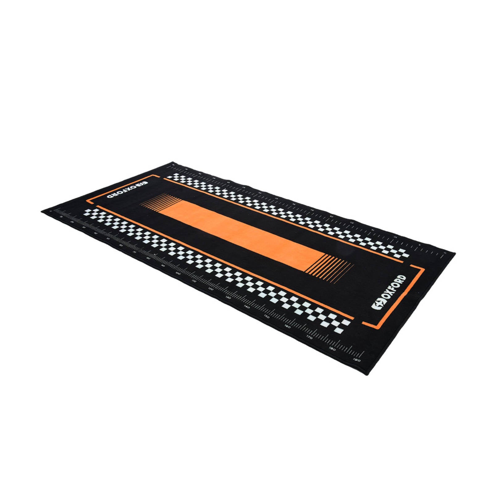 New OXFORD Workshop Mat Pitlane Orange Large 200x100cm #OXOX914