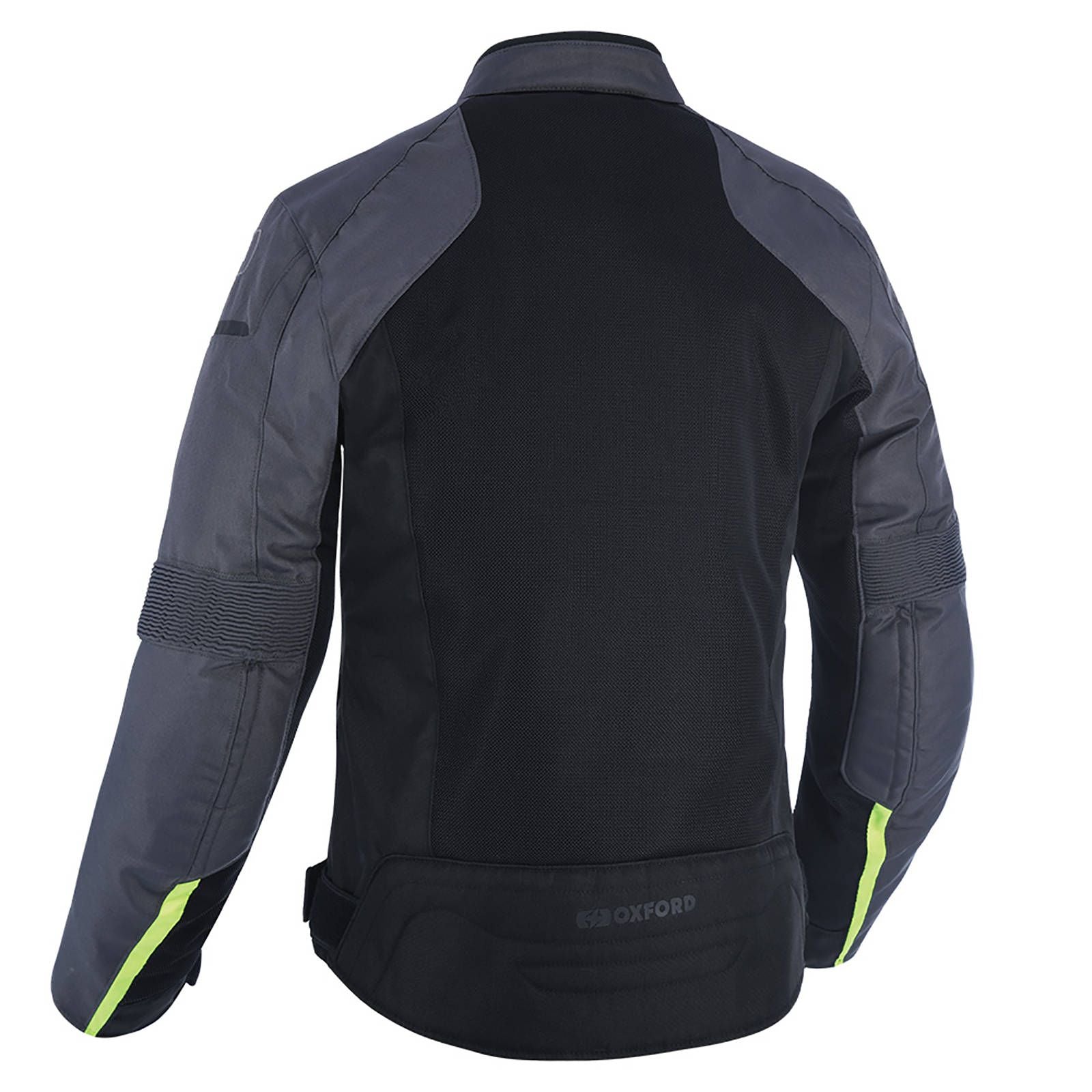 New OXFORD Delta Air 1.0 Jacket - Grey / Black / Fluro (2XL) #OXTM1932022XL