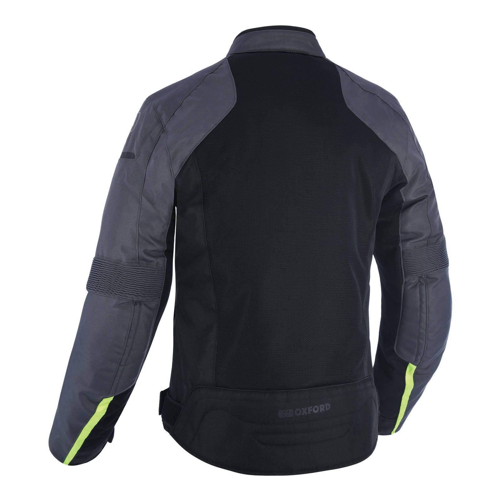 New OXFORD Delta Air 1.0 Jacket - Grey / Black / Fluro (5XL) #OXTM1932025XL