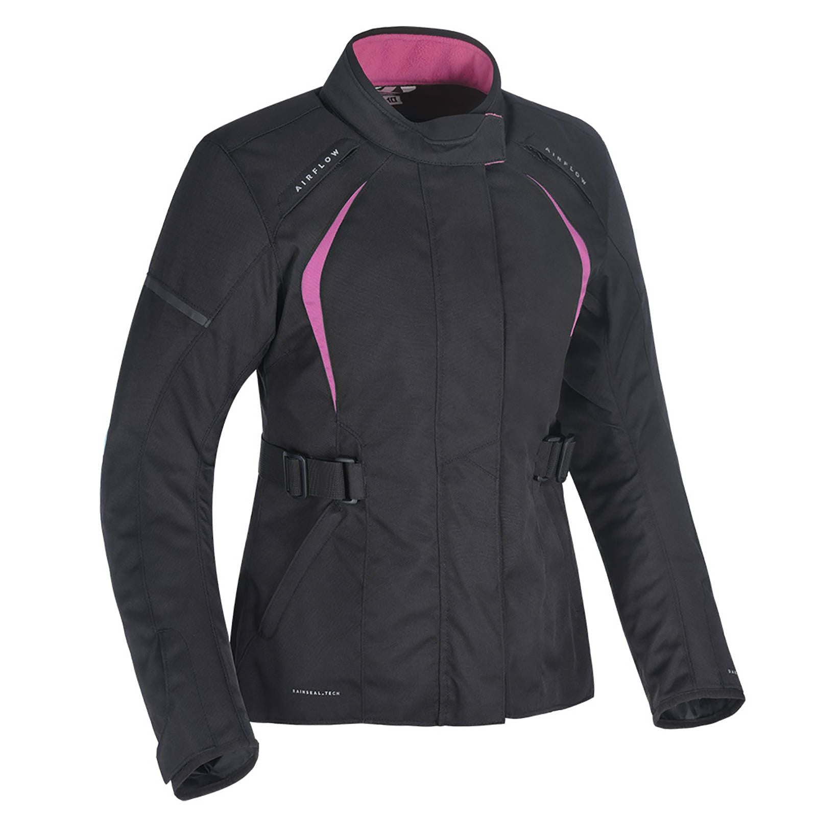 New OXFORD Ladies Dakota 2.0 Waterproof Jacket - Black / Pink (8) #OXTW18210208