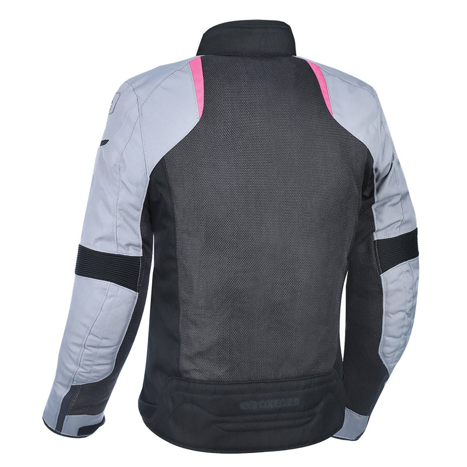 New OXFORD Ladies Iota Air 1.0 Jacket - Grey / Black / Pink (8) #OXTW19320208