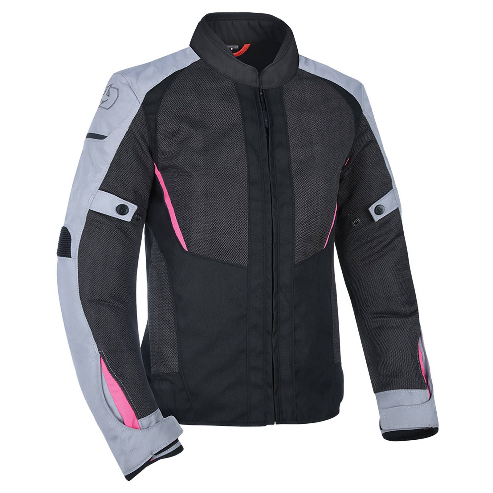 New OXFORD Ladies Iota Air 1.0 Jacket - Grey / Black / Pink (8) #OXTW19320208