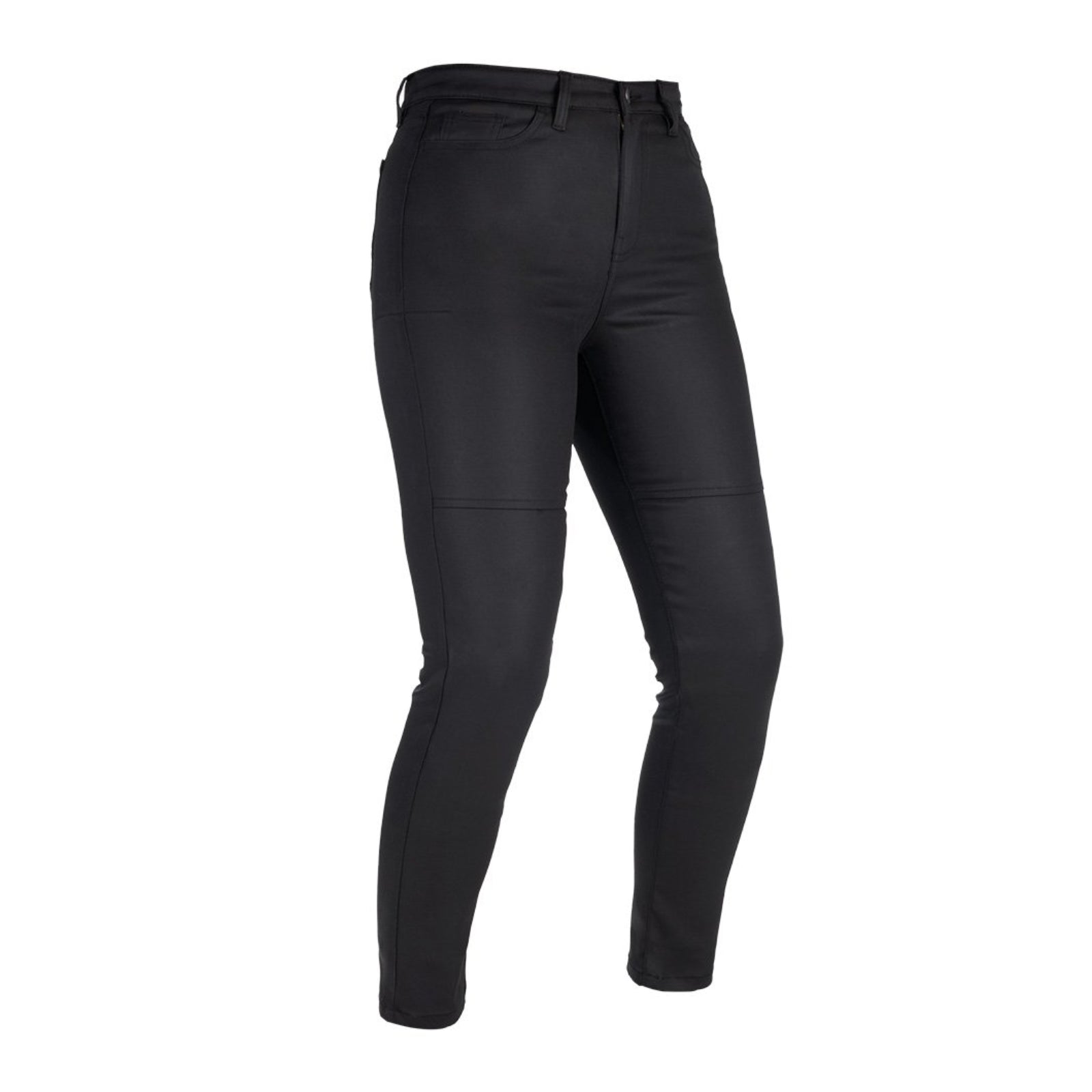 New OXFORD Ladies OA Waxed Jegging - Black (Short) (8) #OXTW229301S08