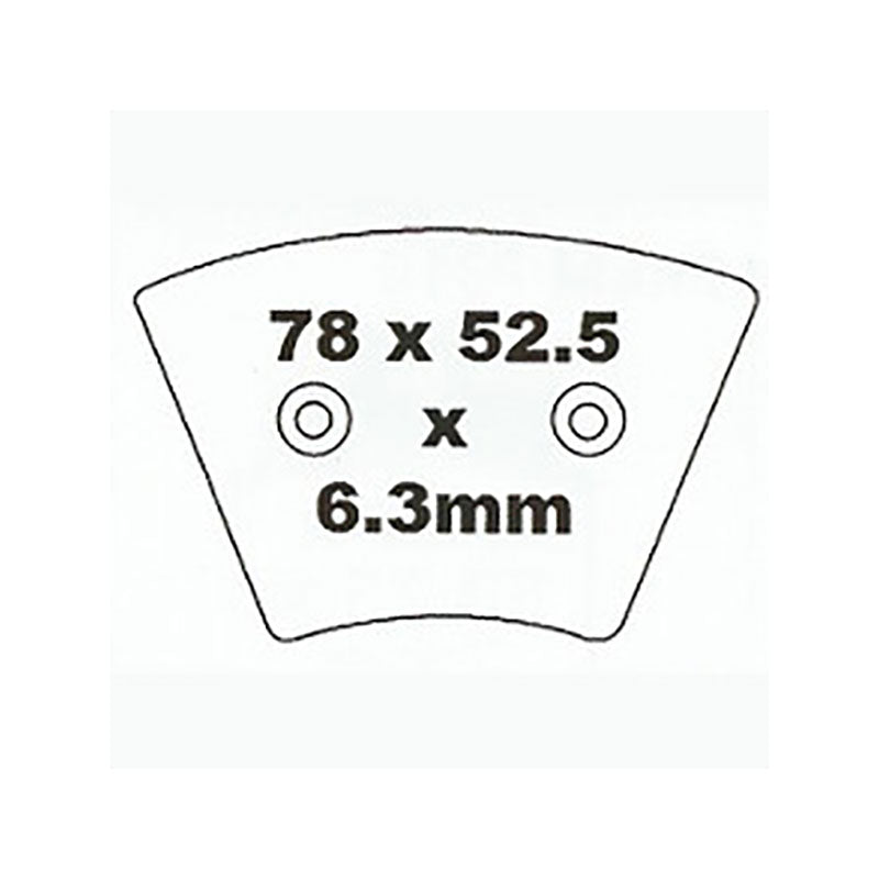 New PREMIER Brake Pads - P Organic Standard #PBP180 | Australian Moto Spares