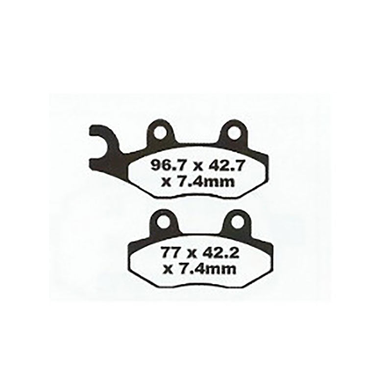 New PREMIER Brake Pad - PR Off-Road Sintered (GF002K5) #PBPR46 | Australian Moto Spares