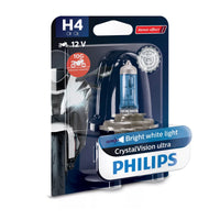 New PHILIPS Bulb H4 12342 CVU 12V 60/55W P43t-38 BW Crystal Vision #PHH412342CVU