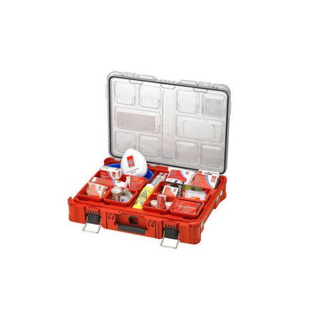 New Milwaukee Heavy Duty Packout Storage First Aid Kit Tool-183 Piece PKOFA-183