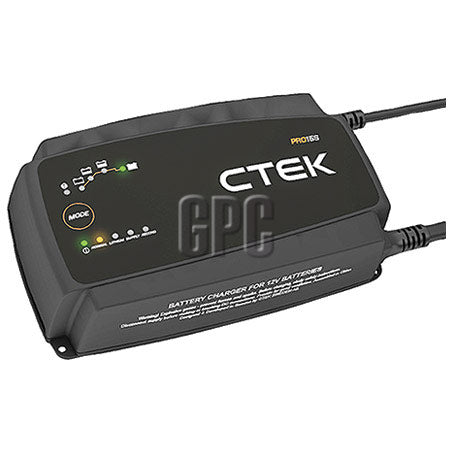 New CTEK Battery Charger 12V 15Amp 2kg - 2 Year Warranty PRO15S