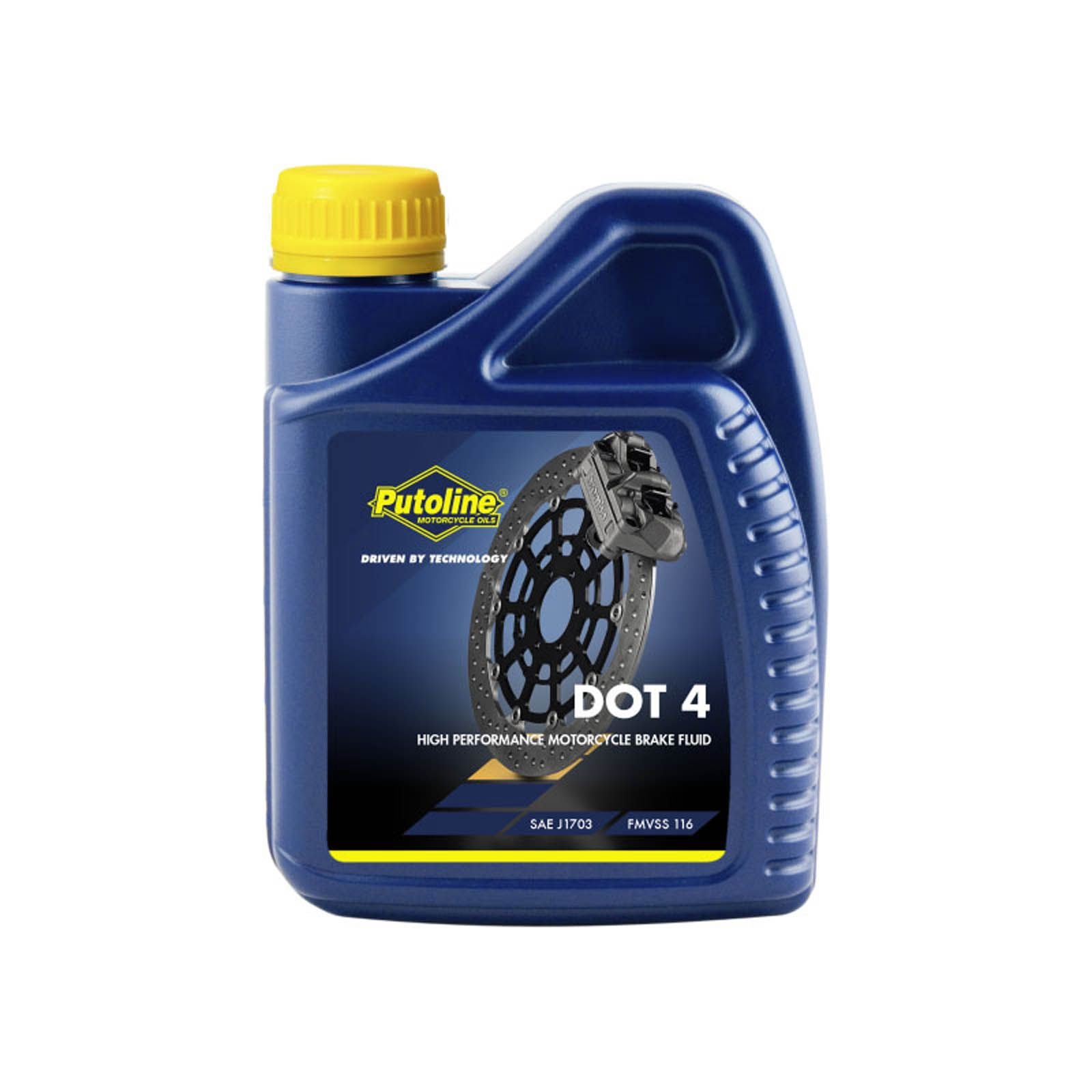 New PUTOLINE Brake Fluid - Dot 4 - 500ml #PTBFDOT4500