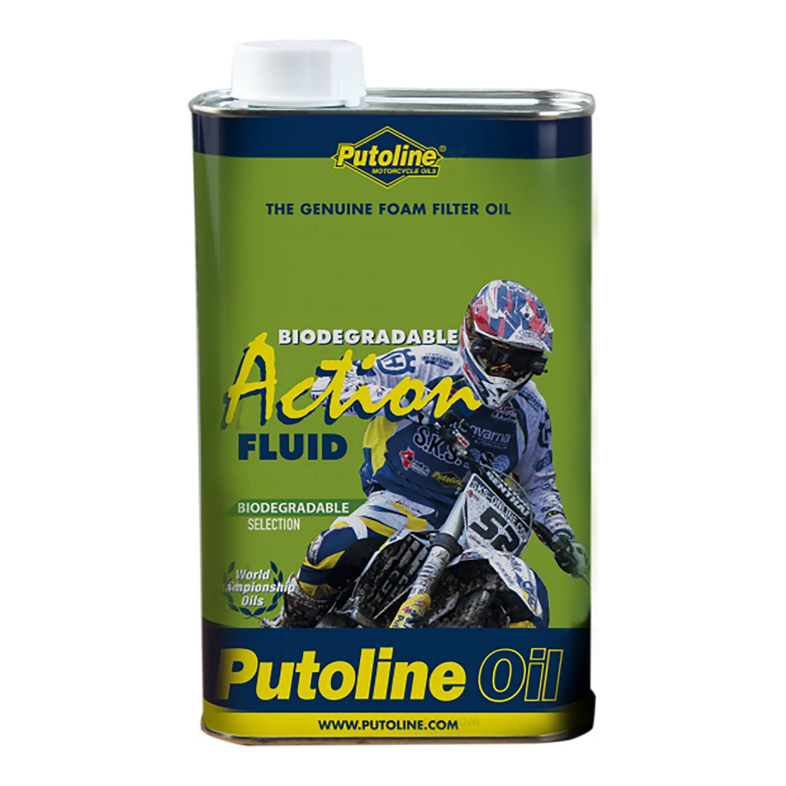 New PUTOLINE Action Bio Air Filter Oil - 1L #PTBIOAFO1L