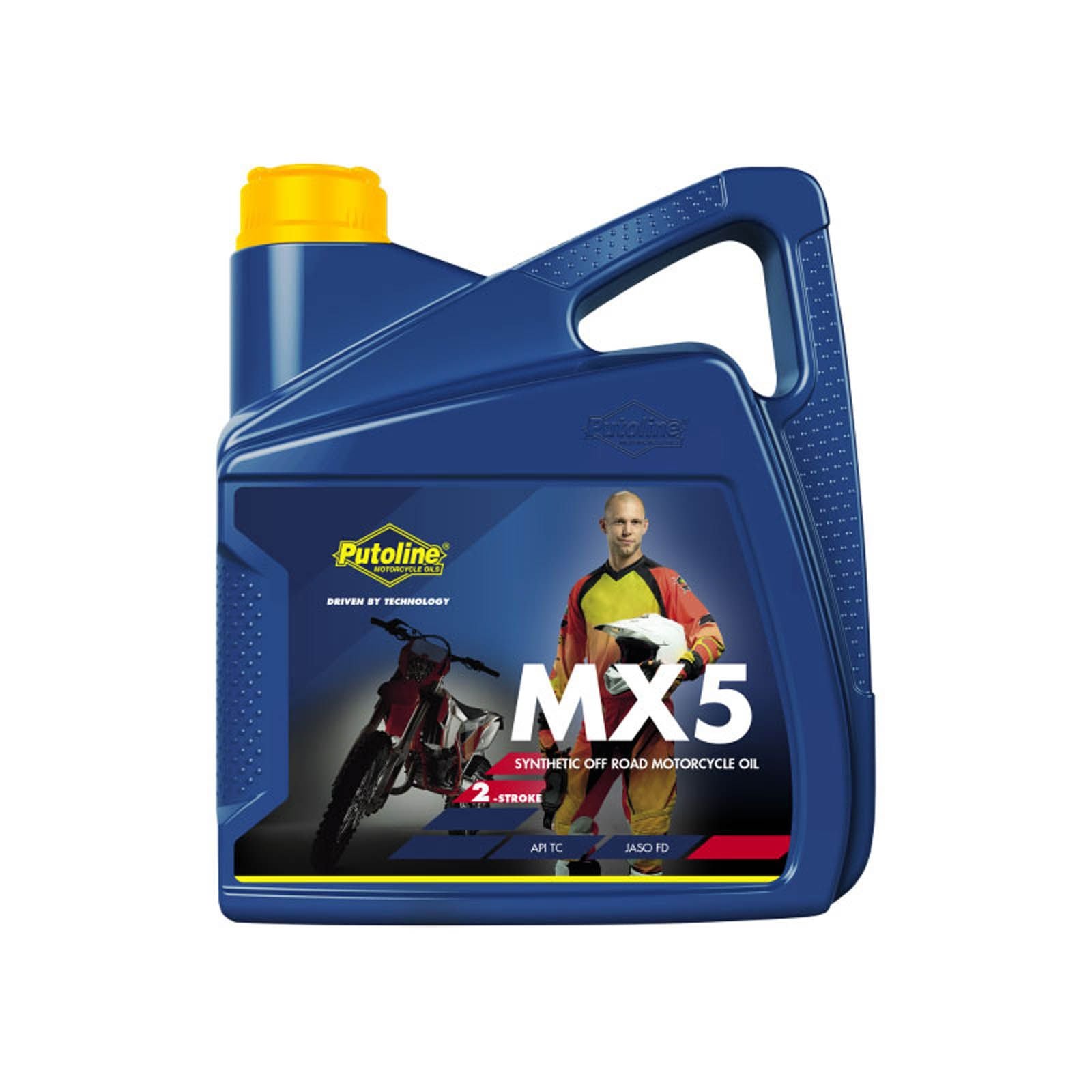 New PUTOLINE MX5 Engine Oil (2T) (4L) #PTMX54L