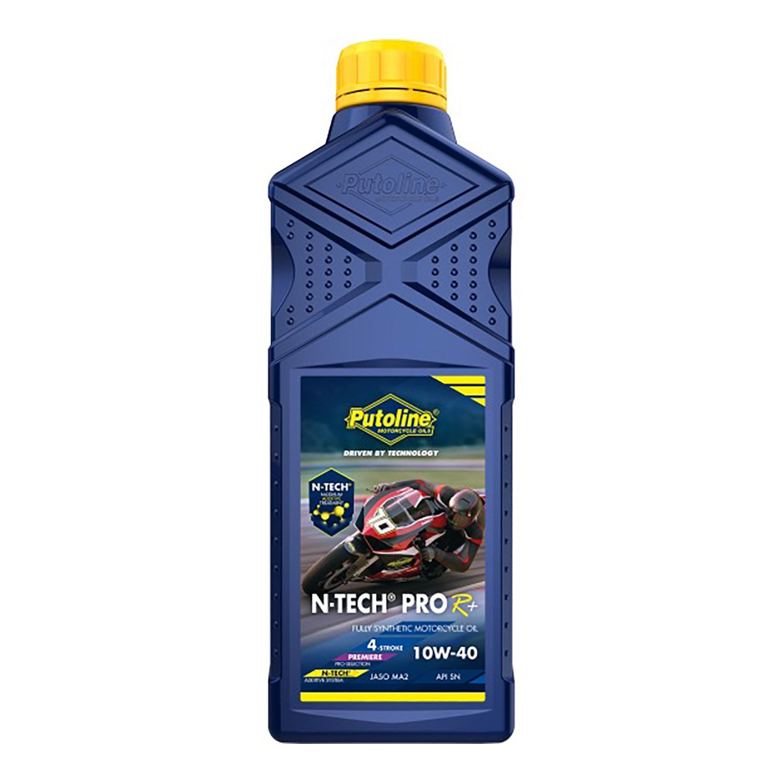 New PUTOLINE N-Tech Pro R+ Engine Oil - 10W40 (1L) #PTNTECHPROR+10W401L