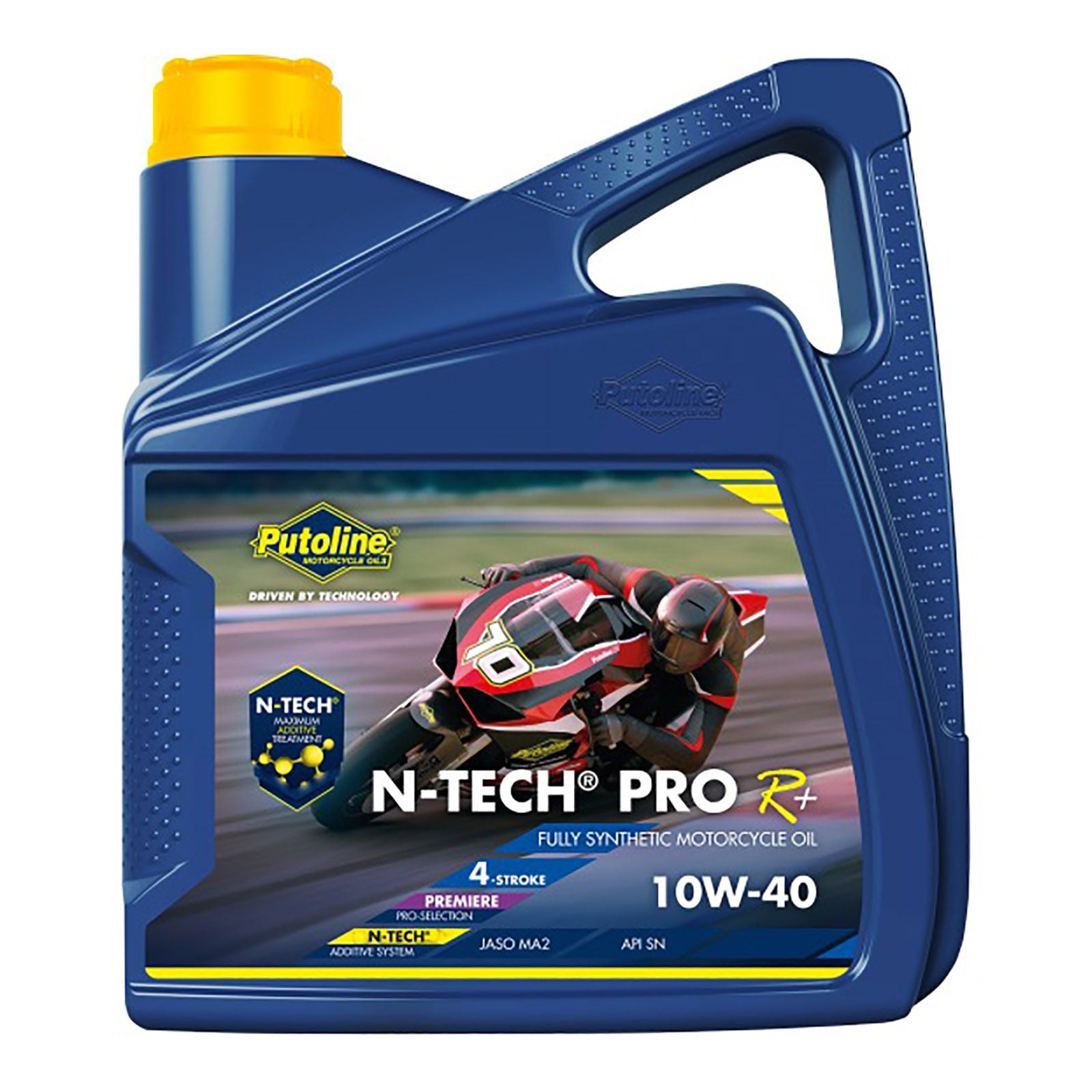 New PUTOLINE N-Tech Pro R+ Engine Oil - 10W40 (4L) #PTNTECHPROR+10W404L