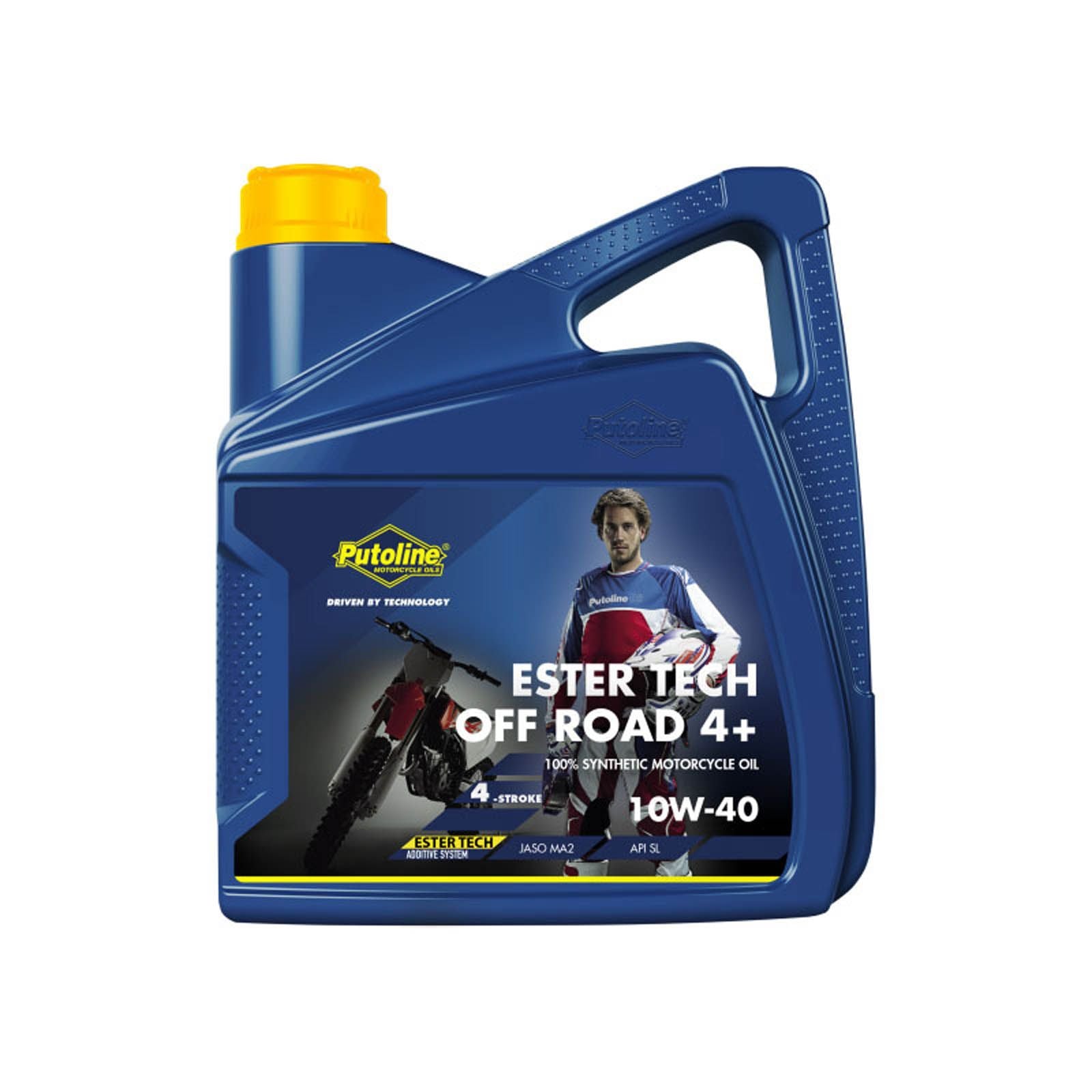 New PUTOLINE Ester Tech Off-Road 4+ Engine Oil - 10W40 (4L) #PTOR4PLUS10W404L