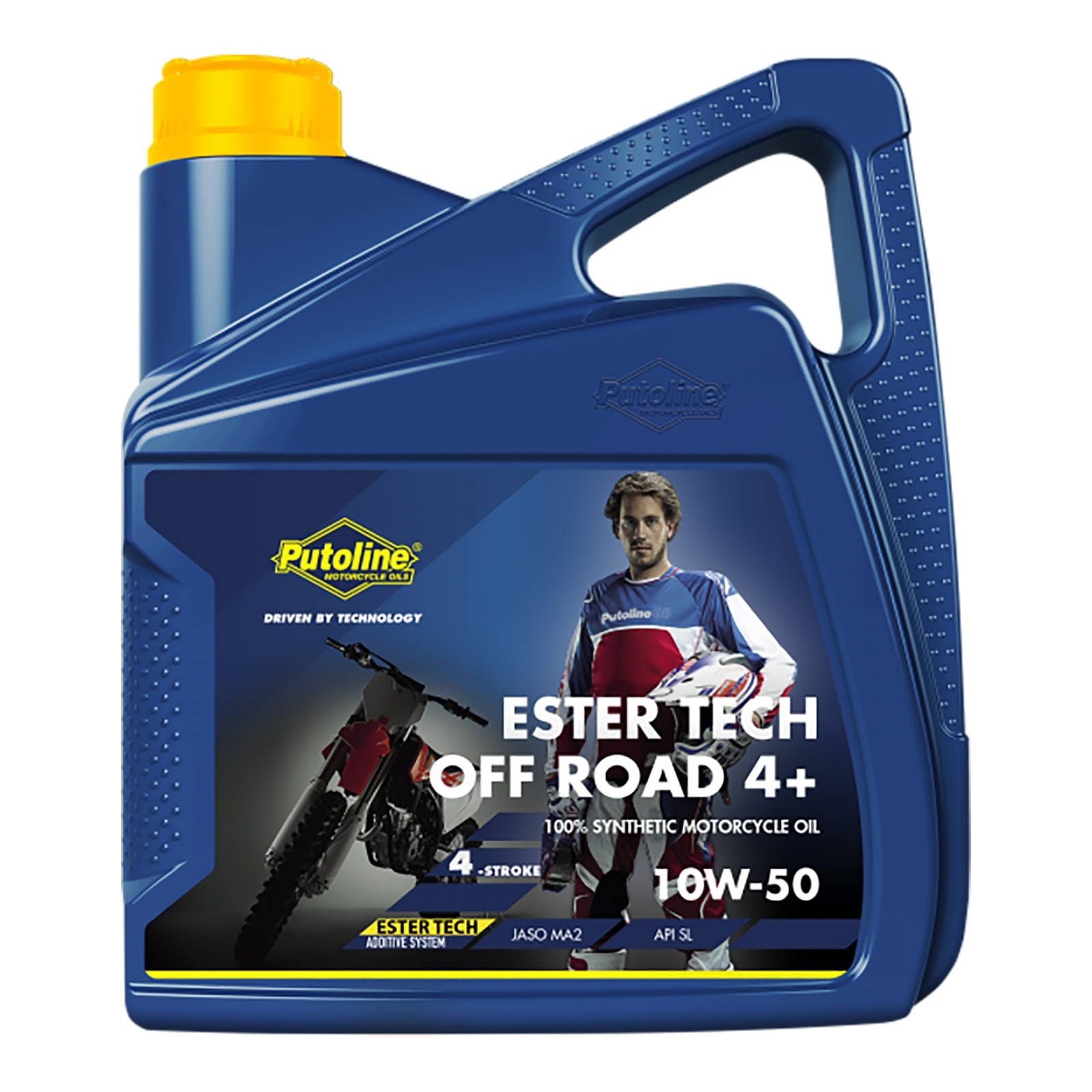 New PUTOLINE Ester Tech Off-Road 4+ Engine Oil - 10W50 (4L) #PTOR4PLUS10W504L