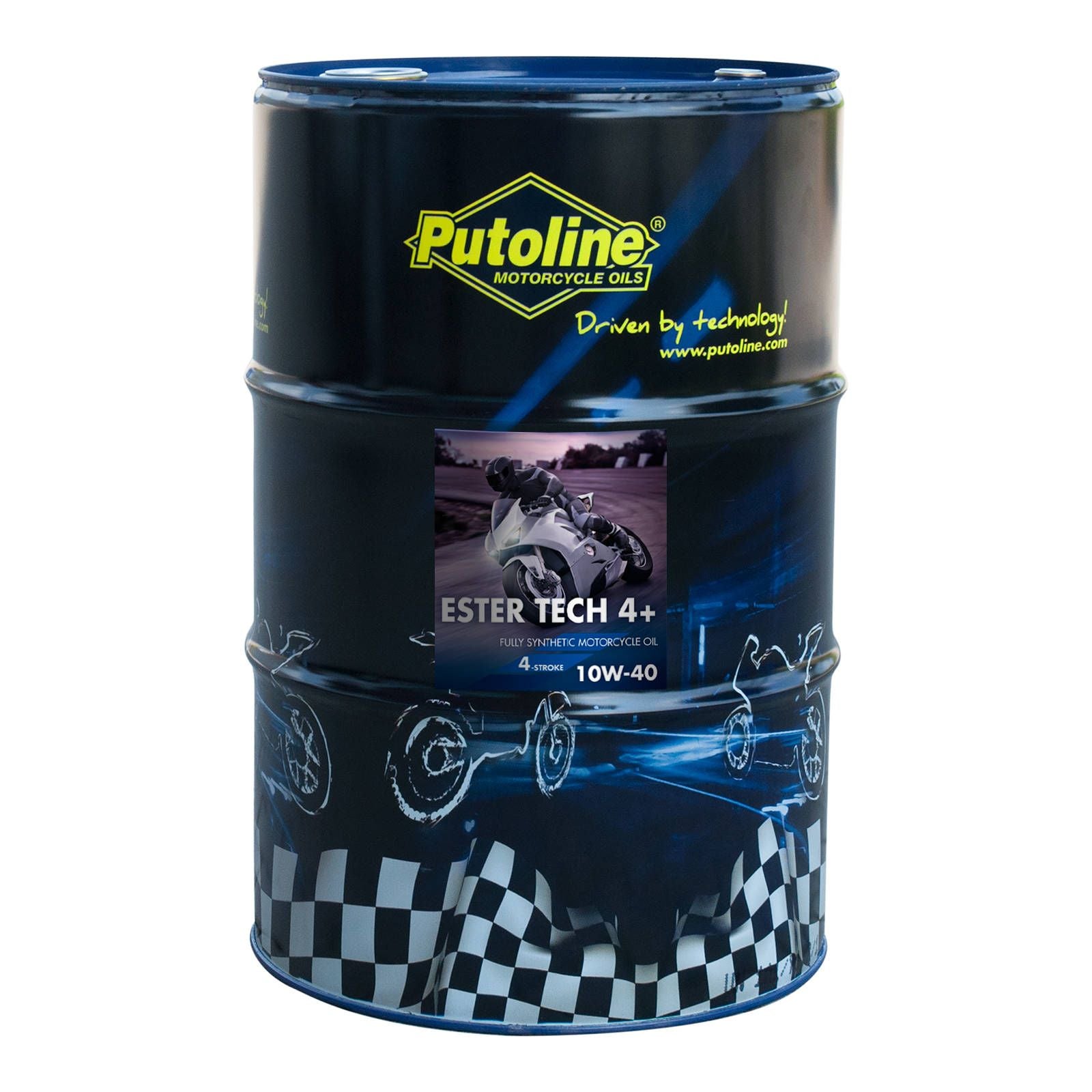 New PUTOLINE Ester Tech Syntec 4+ Engine Oil - 10W40 (60L) #PTSYN4PLUS10W4060L