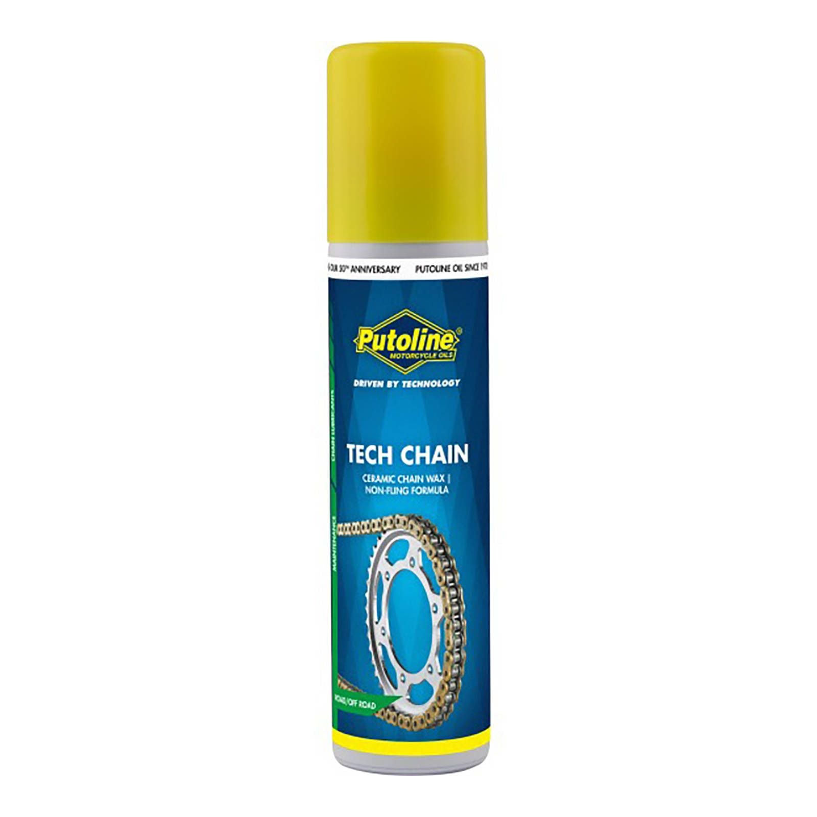 New PUTOLINE Tech Chain Ceramic Wax Chain Lube -75ml #PTTCS75