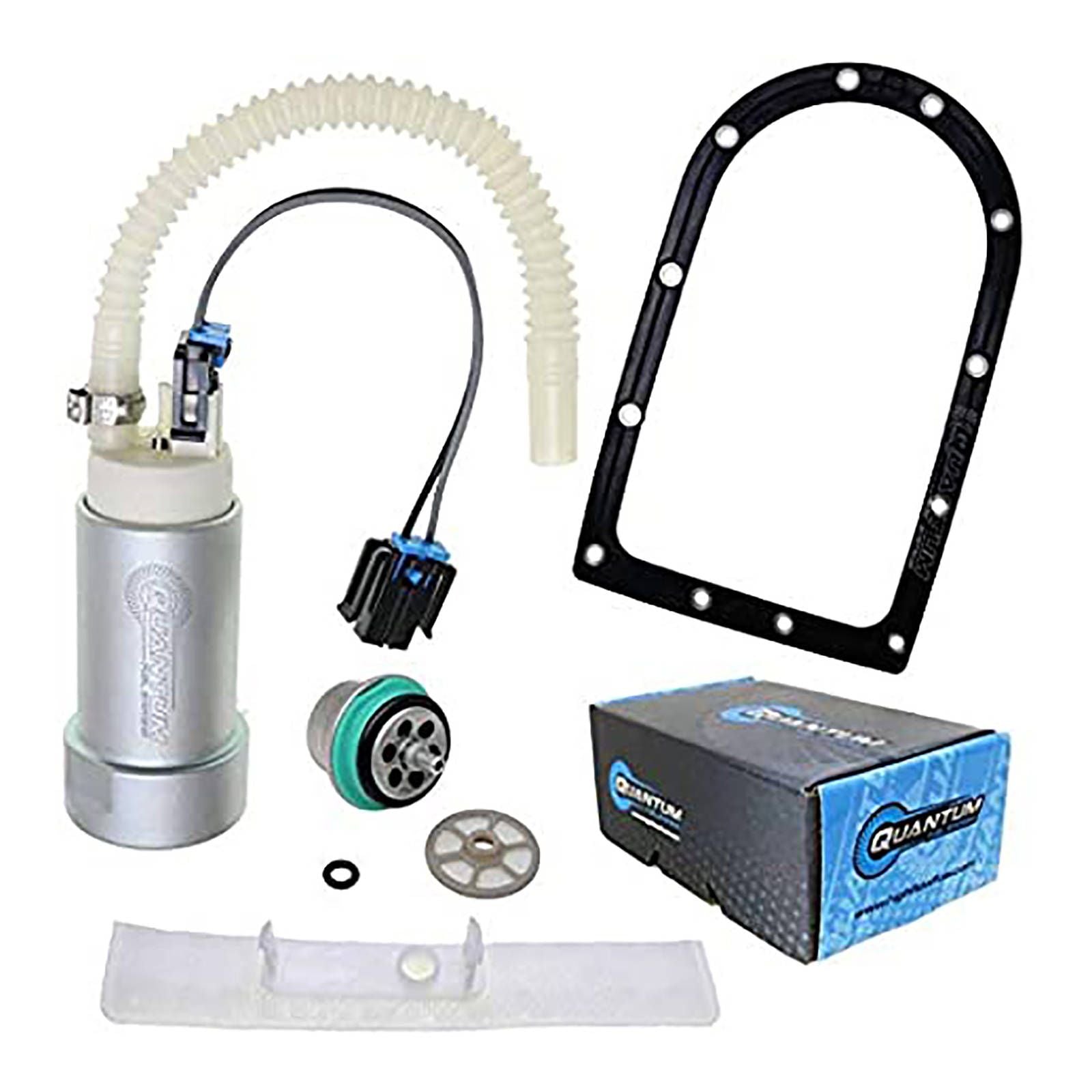 New QUANTUM In-Tank EFI Fuel Pump With Regulator Tank Seal #QFHFP370HDRT5