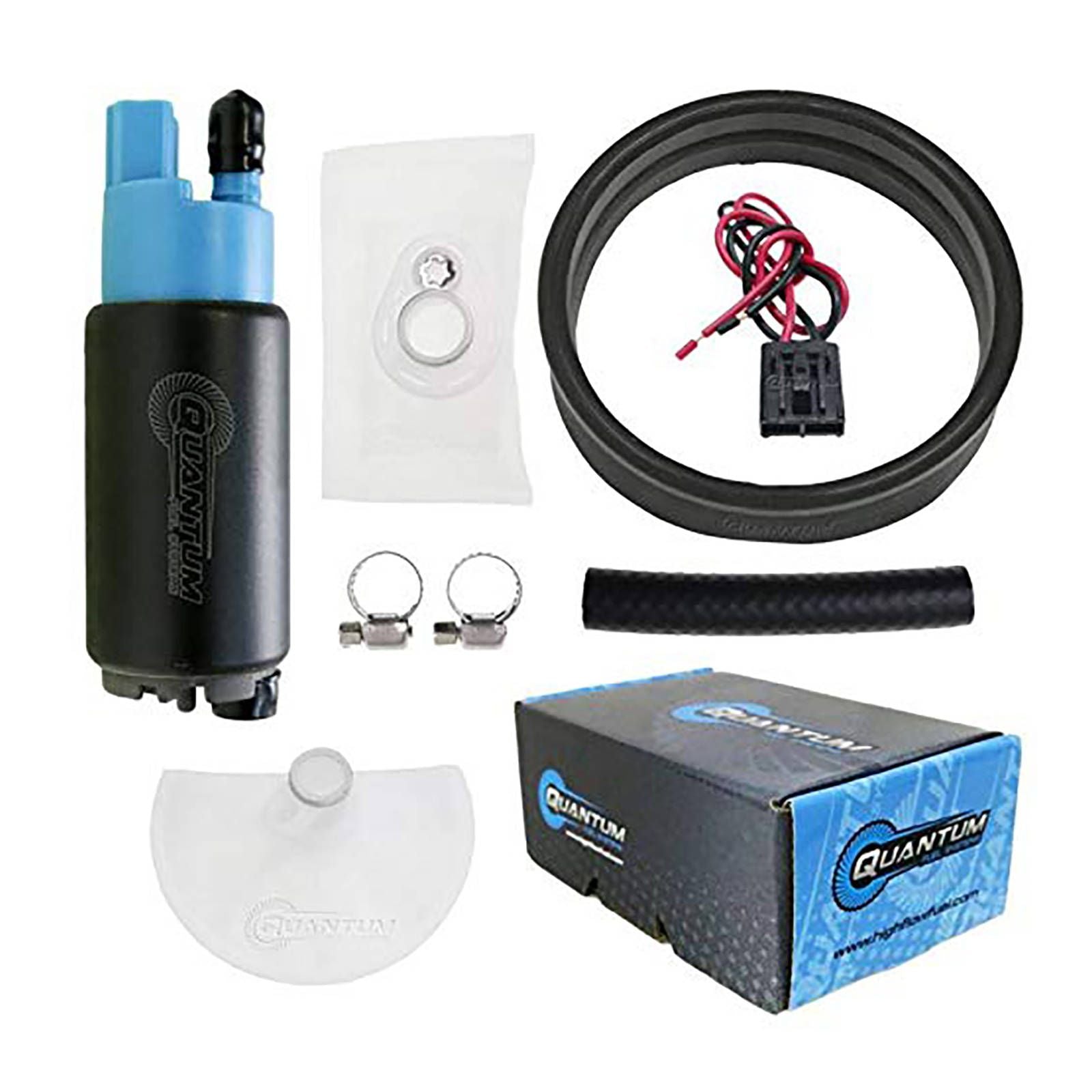 New QUANTUM In-Tank EFI Fuel Pump With Regulator Tank Seal #QFHFP370HDRT7