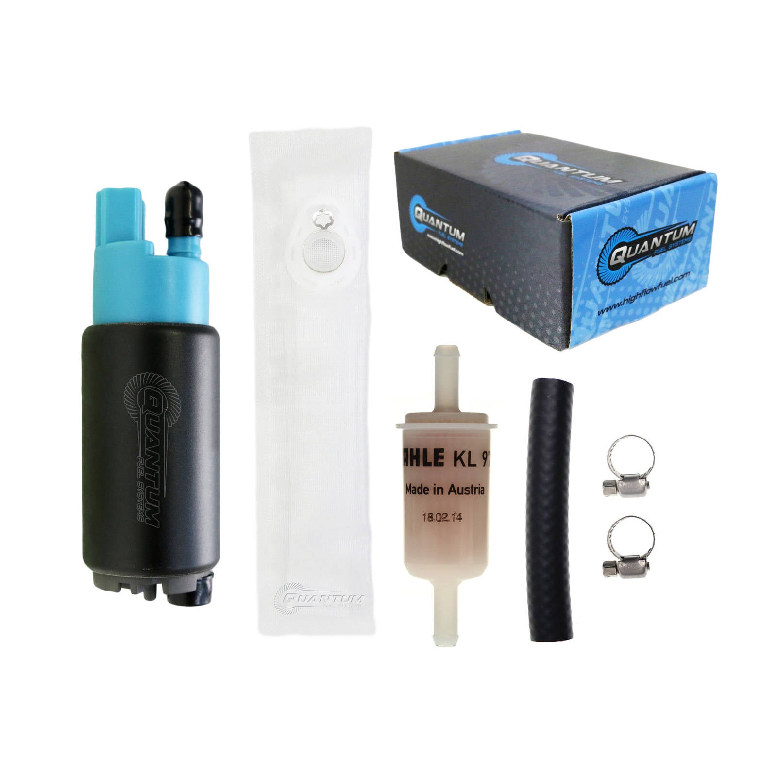 New QUANTUM In-Tank EFI Fuel Pump With Fuel Filter #QFHFP382DF2 | Australian Moto Spares