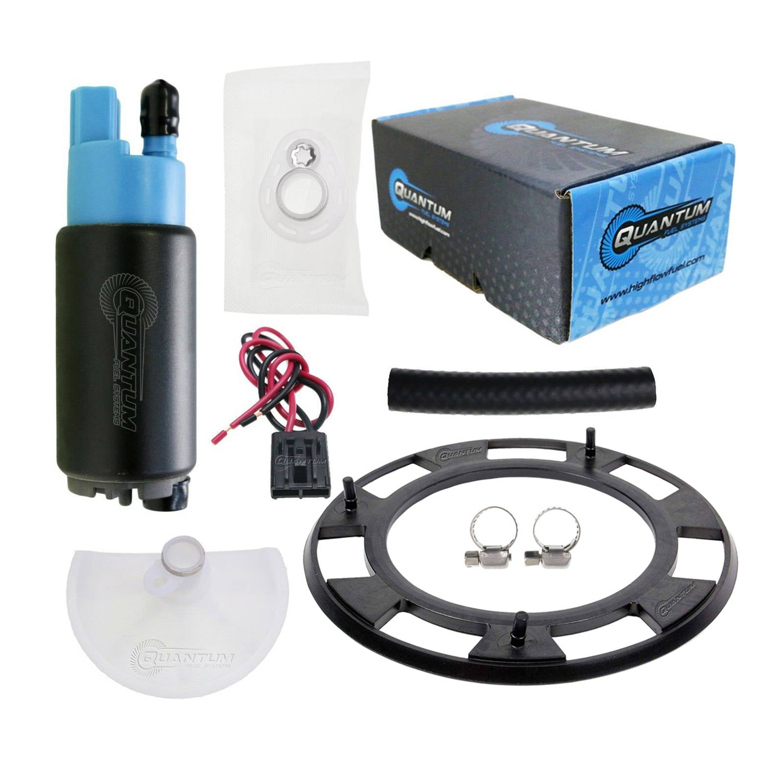 New QUANTUM In-Tank EFI Fuel Pump With Tank Seal Filter #QFHFP382YT31