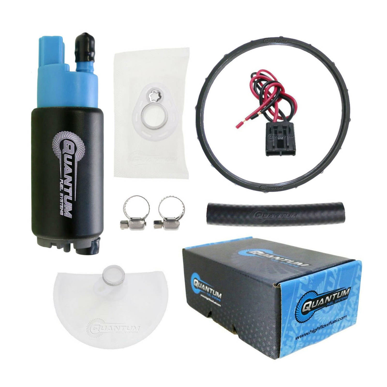 New QUANTUM In-Tank EFI Fuel Pump With Tank Seal Filter #QFHFP382YT50 | Australian Moto Spares