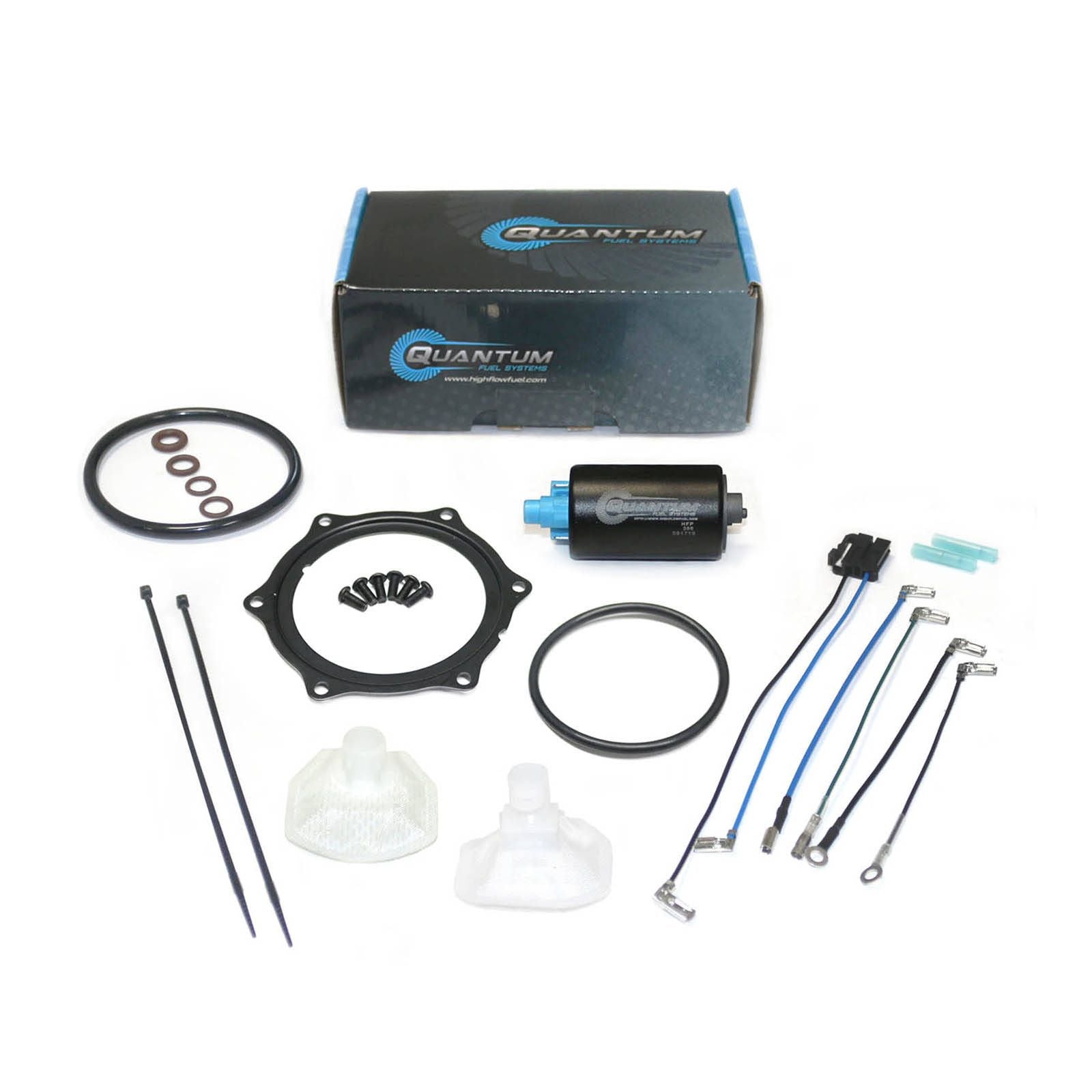 New QUANTUM In-Tank EFI Fuel Pump With Tank Seal #QFHFP386U2