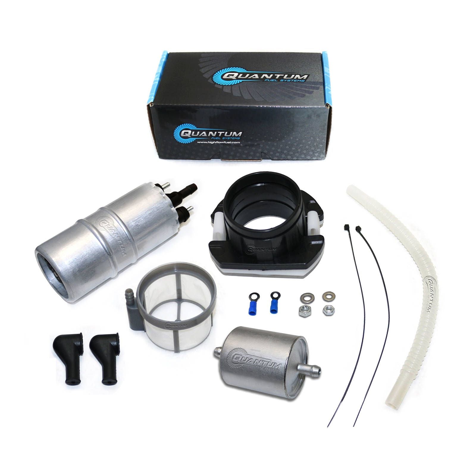 New QUANTUM In-Tank EFI Fuel Pump With Filter #QFHFP437F