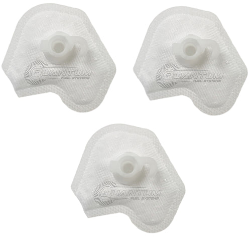 New QUANTUM Fuel Pump EFI Filter HFP-S118-3 (Set of 3) #QFHFPS118P