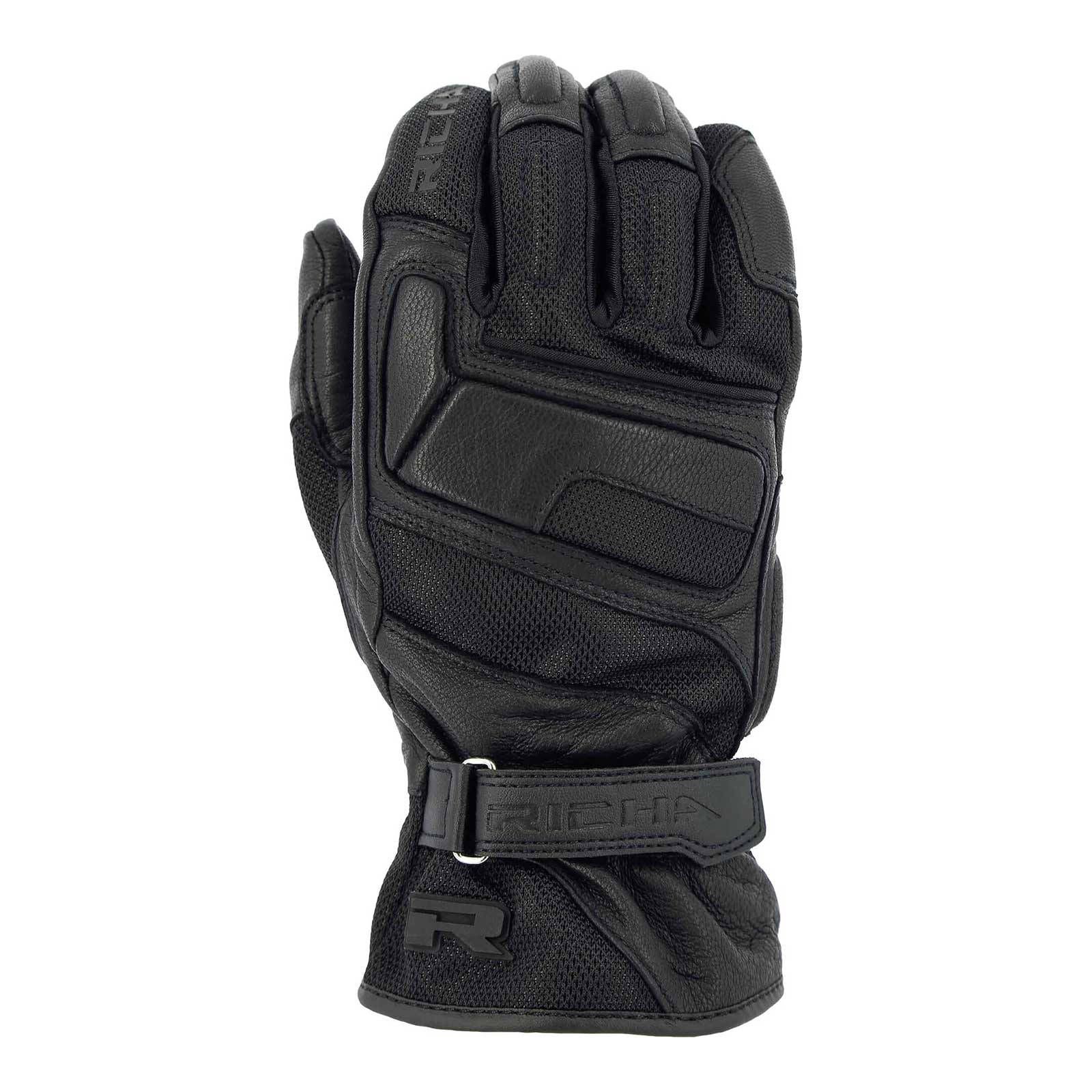 New RICHA Ladies Summerfly 2 Leather Glove - Black (M) #RAG5SFIIBKM